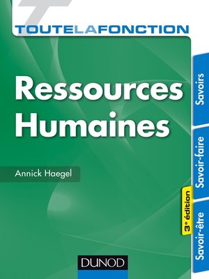 cover image of Toute la fonction Ressources Humaines--3e éd.